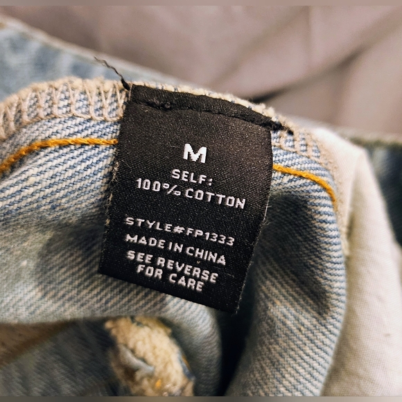 PRIMP BOUTIQUE Stephane Belted Wide Leg Jeans (M) - Picture 7 of 8